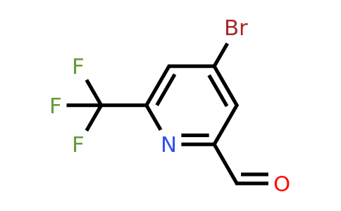 4-Bromo-6-(trifluoromethyl)picolinaldehyde