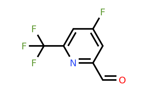 CAS 615580-32-0 | 4-Fluoro-6-(trifluoromethyl)pyridine-2-carbaldehyde