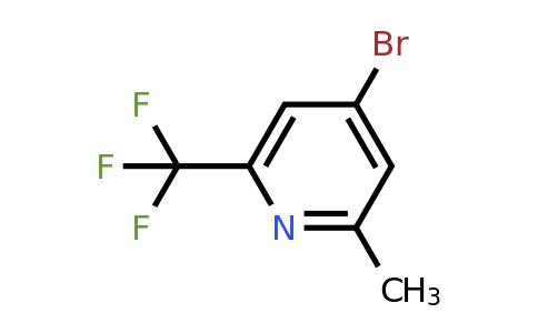 CAS 615580-45-5 | 4-Bromo-2-methyl-6-(trifluoromethyl)pyridine
