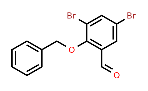 CAS 61657-63-4 | 2-(benzyloxy)-3,5-dibromobenzaldehyde