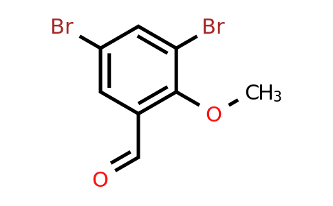 CAS 61657-65-6 | 3,5-dibromo-2-methoxybenzaldehyde