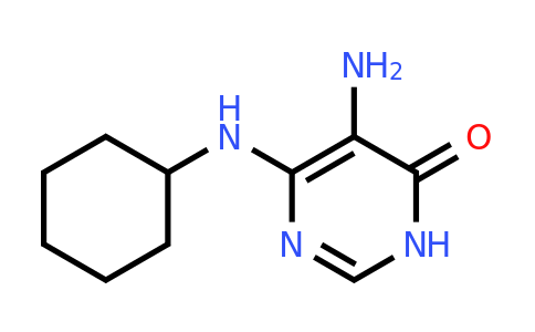 CAS 61667-18-3 | 5-Amino-6-(cyclohexylamino)pyrimidin-4(3H)-one