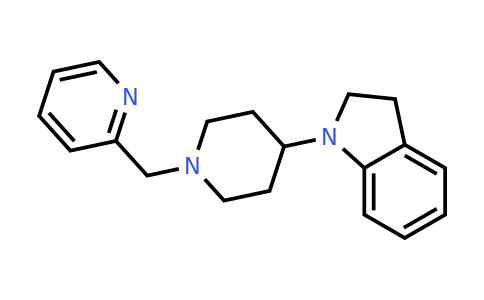 CAS 616898-68-1 | 1-(1-(Pyridin-2-ylmethyl)piperidin-4-yl)indoline