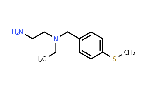 CAS 61694-90-4 | N1-Ethyl-N1-(4-(methylthio)benzyl)ethane-1,2-diamine