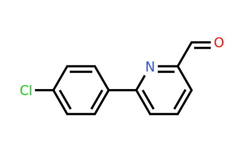 CAS 61704-30-1 | 6-(4-Chlorophenyl)pyridine-2-carbaldehyde