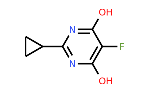 CAS 617715-97-6 | 2-Cyclopropyl-5-fluoropyrimidine-4,6-diol