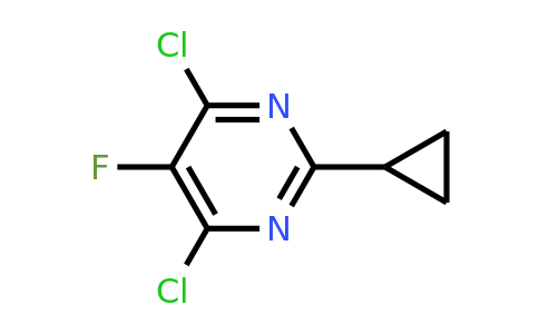 CAS 617716-22-0 | 4,6-Dichloro-2-cyclopropyl-5-fluoropyrimidine