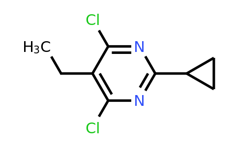 CAS 617716-32-2 | 4,6-Dichloro-2-cyclopropyl-5-ethylpyrimidine