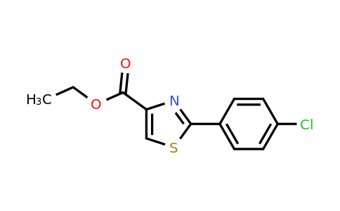 CAS 61786-00-3 | 2-(4-Chloro-phenyl)-thiazole-4-carboxylic acid ethyl ester