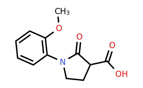 CAS 618070-28-3 | 1-(2-Methoxyphenyl)-2-oxopyrrolidine-3-carboxylic acid