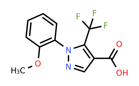 CAS 618070-64-7 | 1-(2-Methoxyphenyl)-5-(trifluoromethyl)-1H-pyrazole-4-carboxylic acid