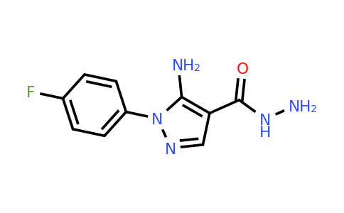 CAS 618070-67-0 | 5-Amino-1-(4-fluorophenyl)-1H-pyrazole-4-carbohydrazide