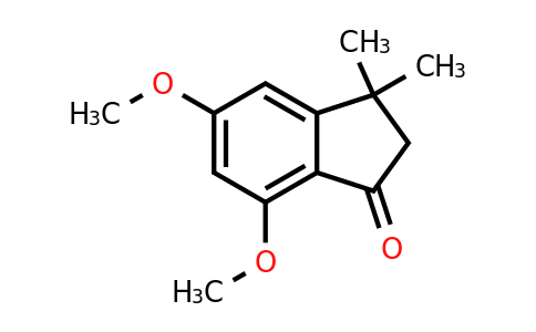 CAS 618084-66-5 | 5,7-dimethoxy-3,3-dimethyl-2,3-dihydro-1H-inden-1-one