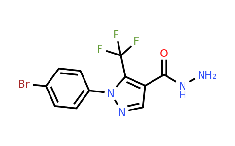 CAS 618090-98-5 | 1-(4-Bromophenyl)-5-(trifluoromethyl)-1H-pyrazole-4-carbohydrazide