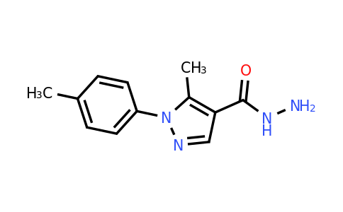 CAS 618092-44-7 | 5-Methyl-1-(p-tolyl)-1H-pyrazole-4-carbohydrazide