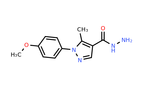 CAS 618092-46-9 | 1-(4-Methoxyphenyl)-5-methyl-1H-pyrazole-4-carbohydrazide