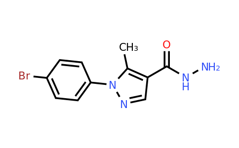 CAS 618092-50-5 | 1-(4-Bromophenyl)-5-methyl-1H-pyrazole-4-carbohydrazide