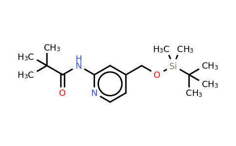 CAS 618107-92-9 | N-[4-(tert-butyl-dimethyl-silanyloxymethyl)-pyridin-2-YL]-2,2-dimethyl-propionamide