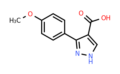 CAS 618383-46-3 | 3-(4-Methoxy-phenyl)-1H-pyrazole-4-carboxylic acid