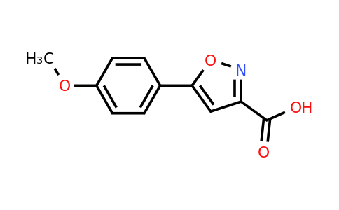 CAS 618383-47-4 | 5-(4-Methoxyphenyl)isoxazole-3-carboxylic acid