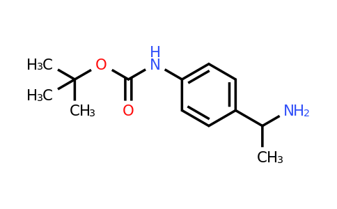 CAS 618445-80-0 | [4-(1-Amino-ethyl)-phenyl]-carbamic acid tert-butyl ester