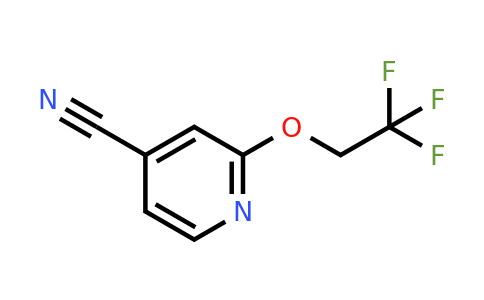 CAS 618446-30-3 | 2-(2,2,2-Trifluoroethoxy)pyridine-4-carbonitrile