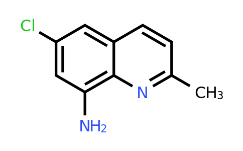 CAS 61854-63-5 | 6-Chloro-2-methylquinolin-8-amine