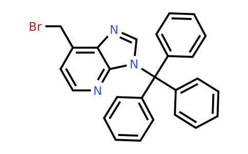 CAS 618900-48-4 | 7-(Bromomethyl)-3-trityl-3H-imidazo[4,5-b]pyridine