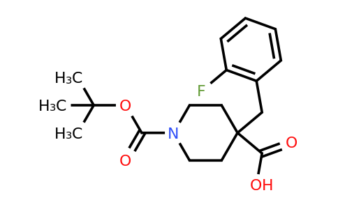 CAS 619295-68-0 | 1-Boc-4-(2-fluorobenzyl)-4-carboxypiperidine