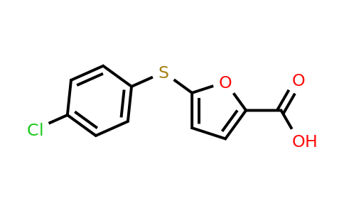 CAS 61942-22-1 | 5-[(4-chlorophenyl)sulfanyl]furan-2-carboxylic acid