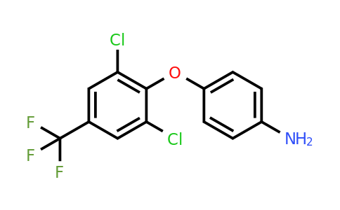 CAS 61946-83-6 | 4-(2,6-Dichloro-4-(trifluoromethyl)phenoxy)aniline