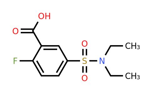 CAS 61953-39-7 | 5-(N,N-Diethylsulfamoyl)-2-fluorobenzoic acid