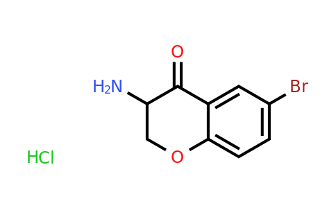 CAS 61961-56-6 | 3-amino-6-bromo-chroman-4-one;hydrochloride