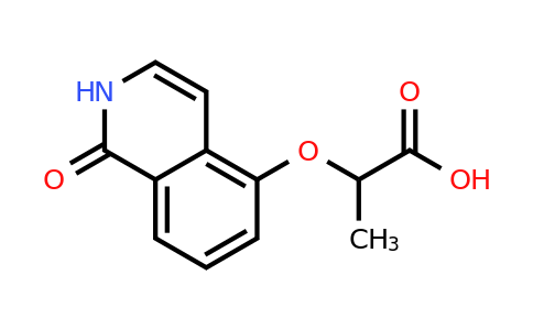 CAS 62000-97-9 | 2-(1-Oxo-1,2-dihydro-isoquinolin-5-yloxy)-propionic acid