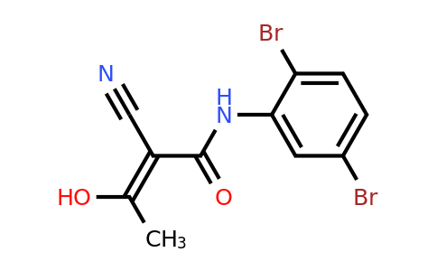 CAS 62004-35-7 | 2-Cyano-N-(2,5-dibromophenyl)-3-hydroxybut-2-enamide