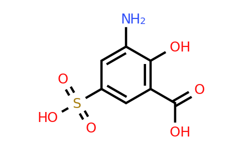CAS 6201-86-1 | 3-amino-2-hydroxy-5-sulfobenzoic acid