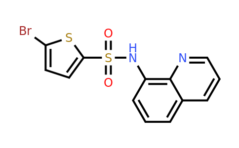 CAS 620103-87-9 | 5-Bromo-N-(quinolin-8-yl)thiophene-2-sulfonamide