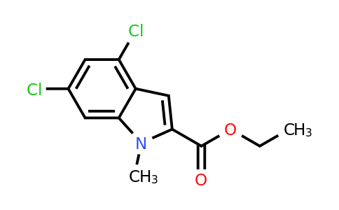 CAS 620175-71-5 | ethyl 4,6-dichloro-1-methyl-1H-indole-2-carboxylate