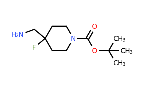 CAS 620611-27-0 | tert-butyl 4-(aminomethyl)-4-fluoropiperidine-1-carboxylate