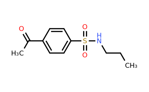 CAS 620986-48-3 | 4-Acetyl-N-propylbenzenesulfonamide