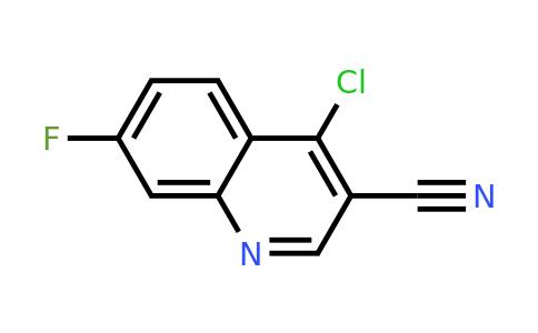 CAS 622369-70-4 | 4-Chloro-7-fluoroquinoline-3-carbonitrile