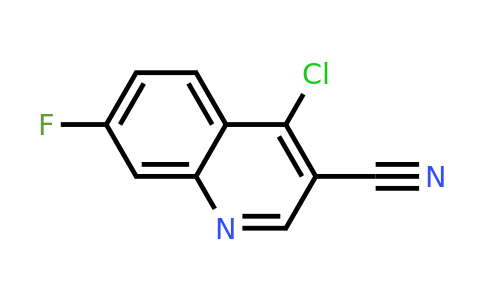 4-Chloro-7-fluoroquinoline-3-carbonitrile