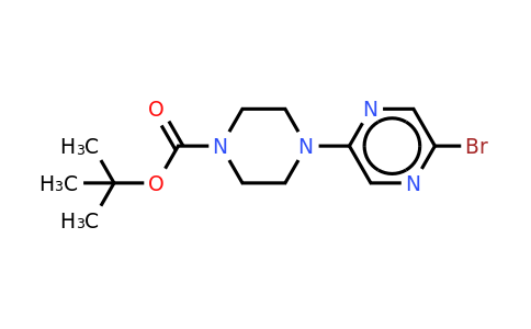 CAS 622386-08-7 | 1-Piperazinecarboxylic acid, 4-(5-bromopyrazinyl)-, 1,1-dimethylethyl ester