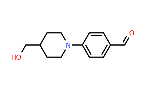 CAS 62247-48-7 | 4-(4-(Hydroxymethyl)piperidin-1-yl)benzaldehyde