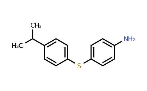CAS 62248-50-4 | 4-((4-Isopropylphenyl)thio)aniline