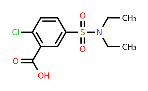 CAS 62310-17-2 | 2-chloro-5-(diethylsulfamoyl)benzoic acid