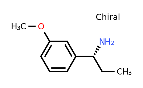 CAS 623143-36-2 | (R)-1-(3-Methoxyphenyl)propan-1-amine