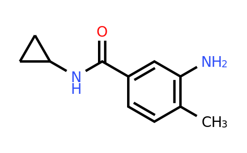 CAS 623155-19-1 | 3-Amino-N-cyclopropyl-4-methyl-benzamide