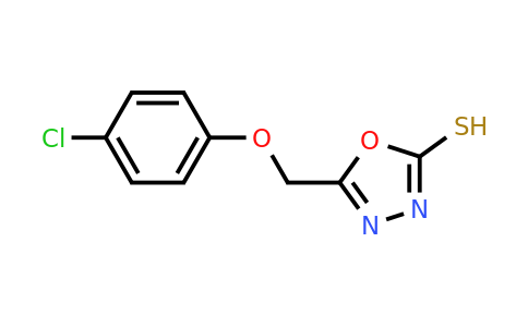 CAS 62382-85-8 | 5-[(4-chlorophenoxy)methyl]-1,3,4-oxadiazole-2-thiol