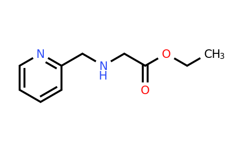 CAS 62402-24-8 | Ethyl 2-((pyridin-2-ylmethyl)amino)acetate